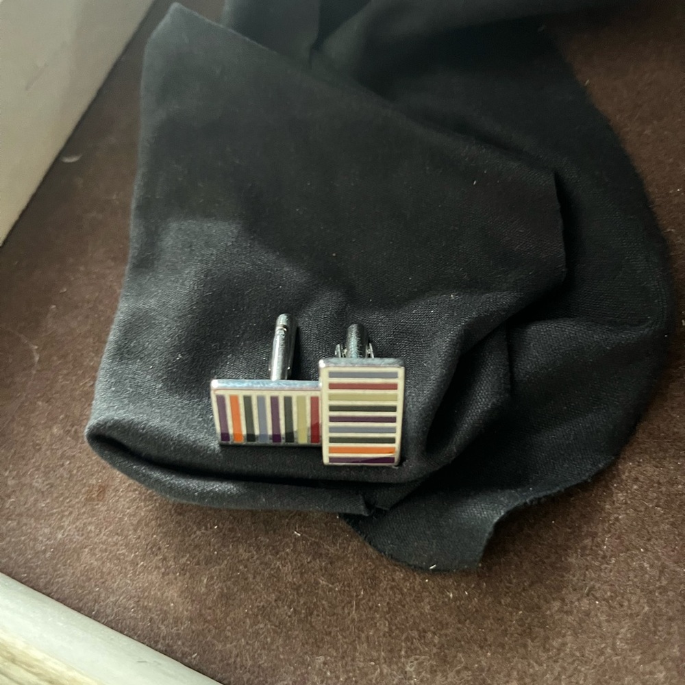Rainbow cufflinks